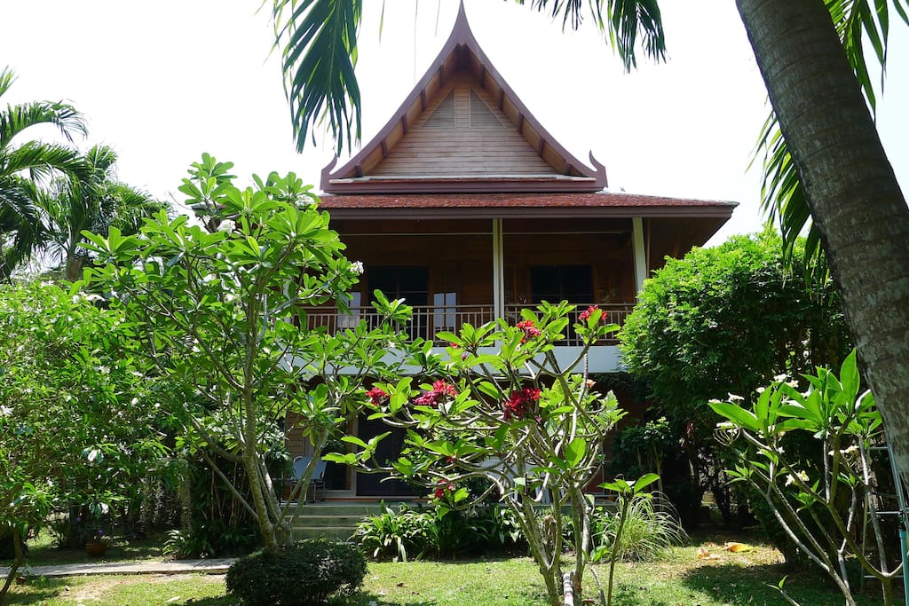Thai villa front view