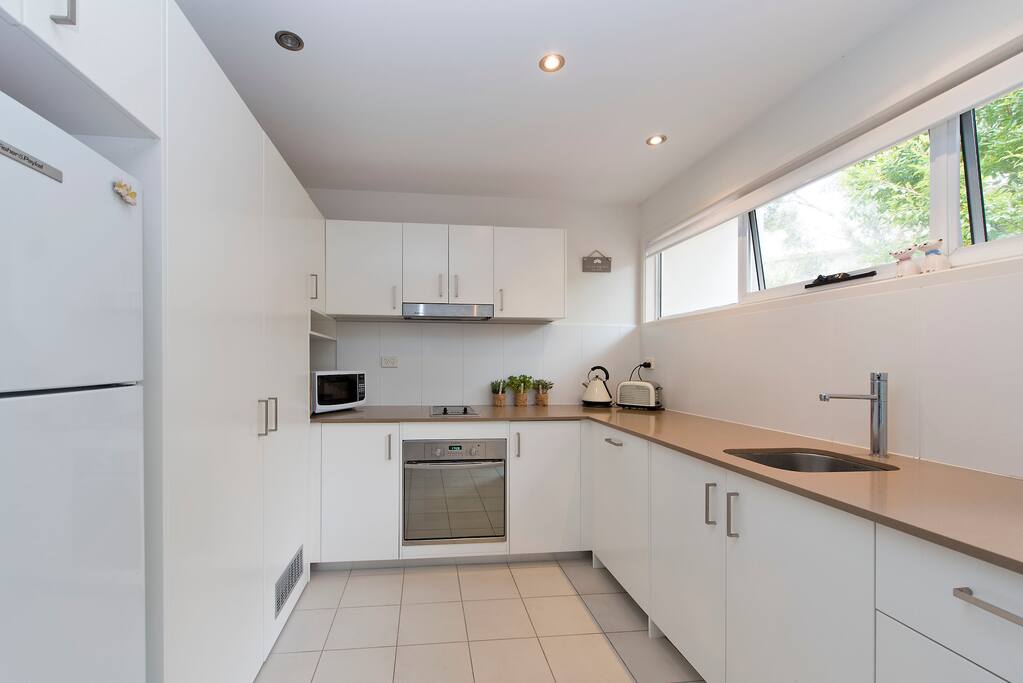 Fully equiped kitchen with dishwasher