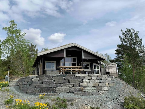 Cabin with fjord view between Åsen and Frosta