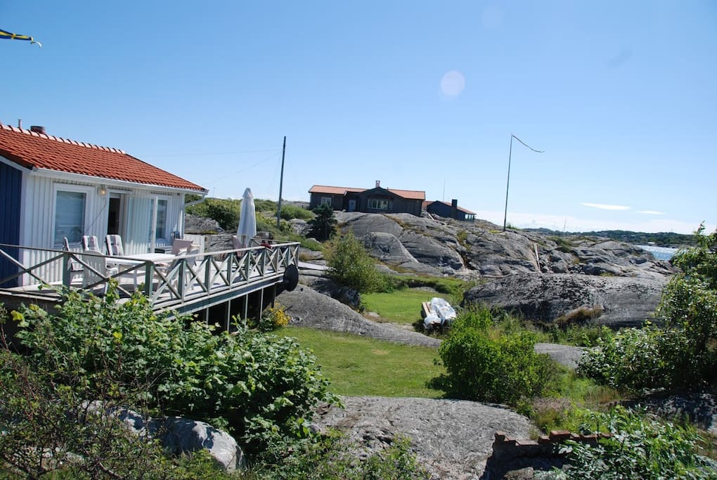 Terrace of main house