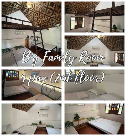 Family room for 8-10 pax Beach in Zambales