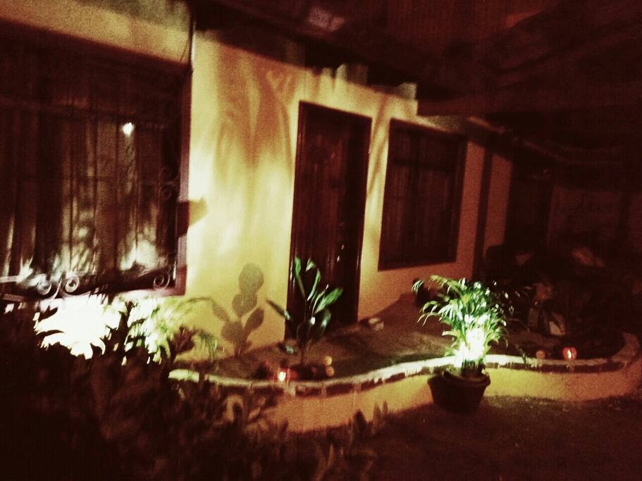 Iluminated common areas