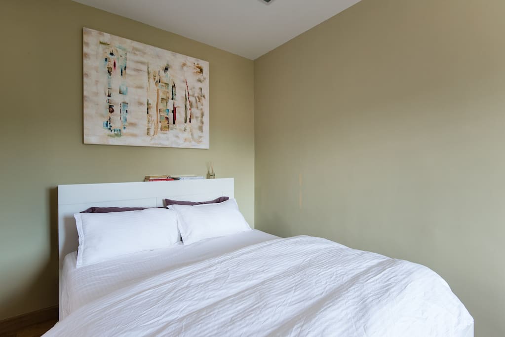 Master bedroom with natural lighting