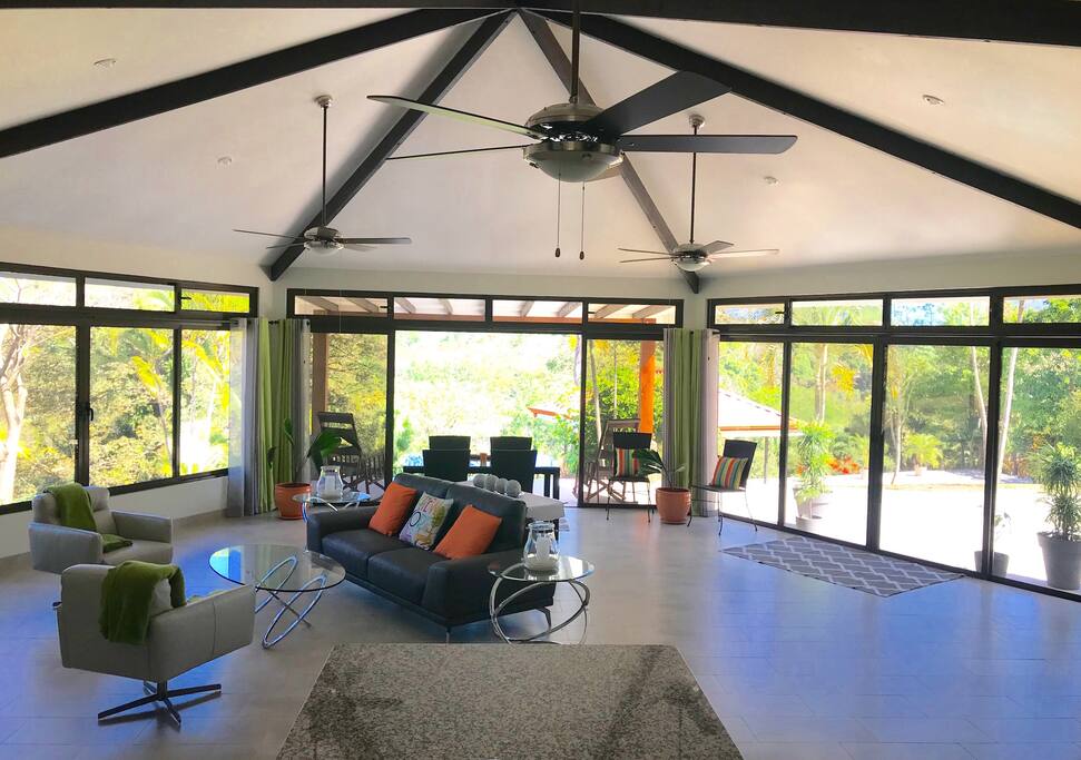 Wrap around windows.