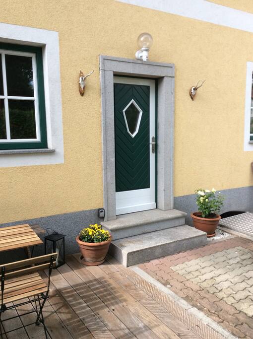 Eingangsbereich / Entrance.
Wie ein eigenes kleines Haus