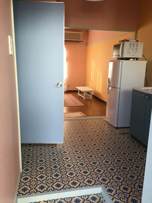 This is an entrance of your room