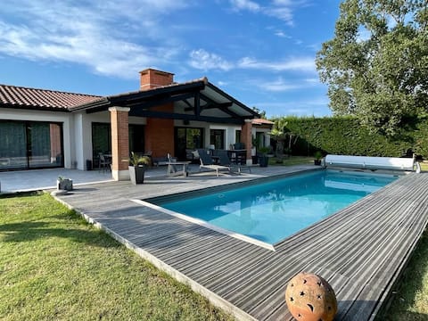 House near golf course