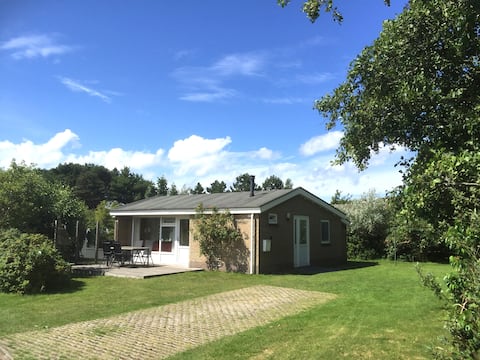 Top Airbnb: Bungalow near dune, forest and beach! in Ballum