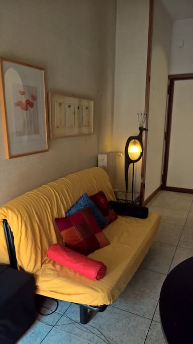 Welcome home!!! comfortable sofa for listening music...