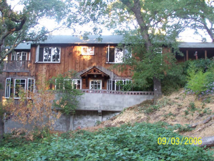 main house front view