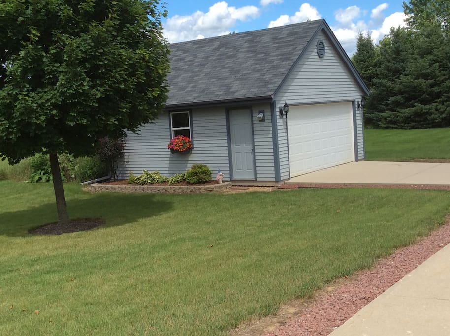 2 car garage