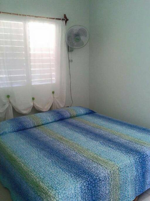 Stanza verde con bagno privato