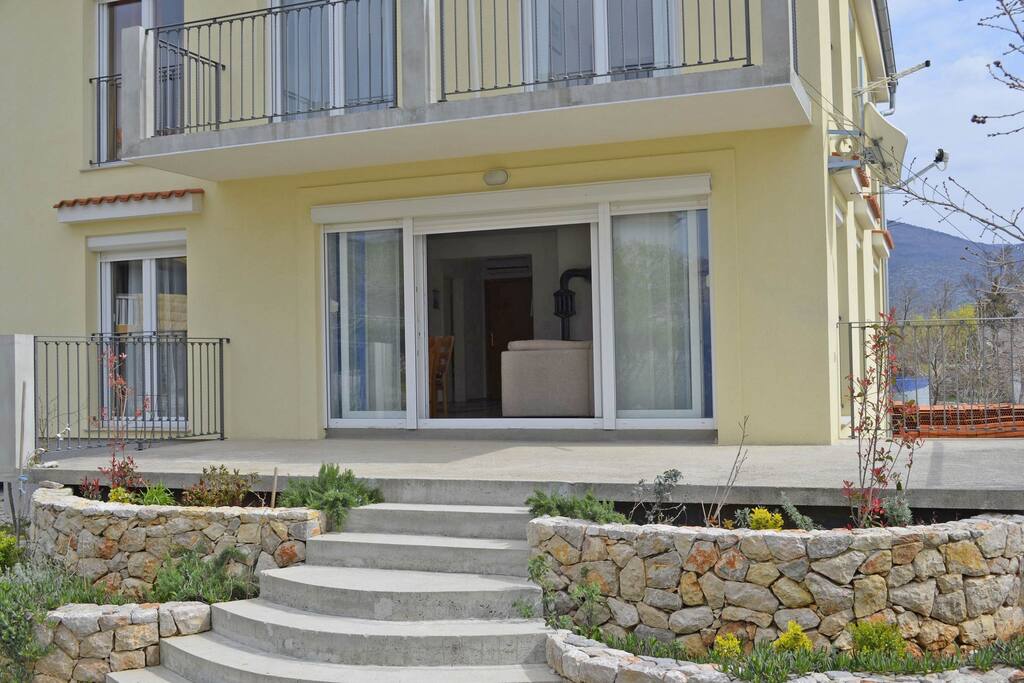 Large terrace