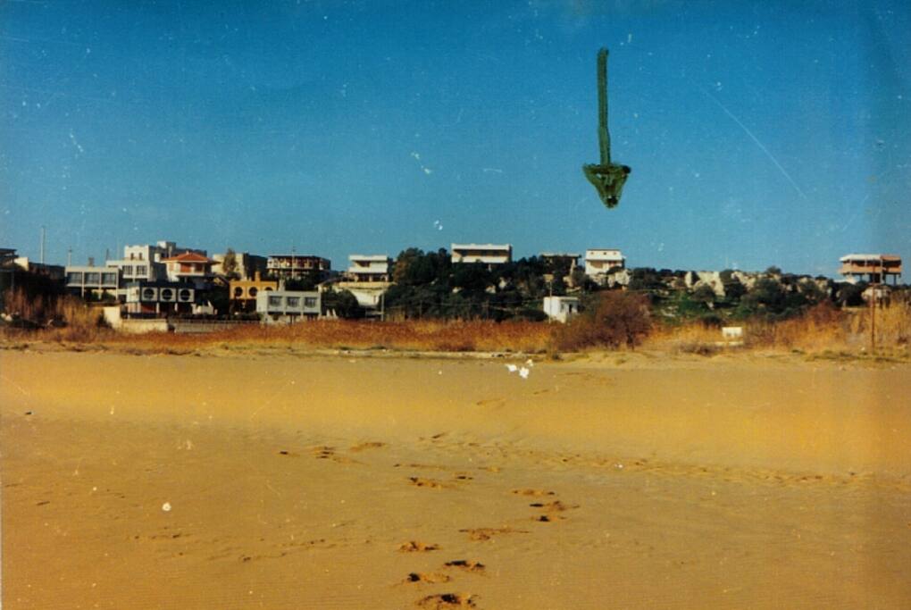 La posizione della Villetta vista dalla spiaggia da cui dista 200 metrii
