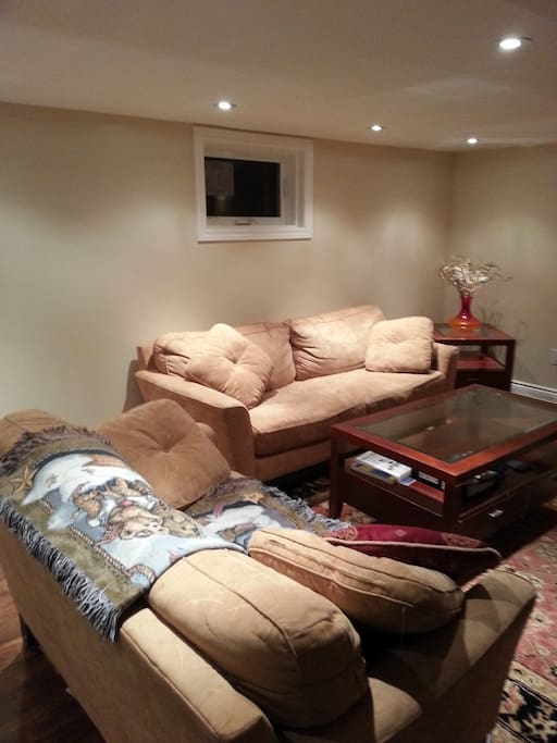Living area to relax