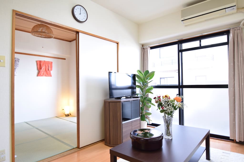 2 Bedrooms and 1 living room 55m2