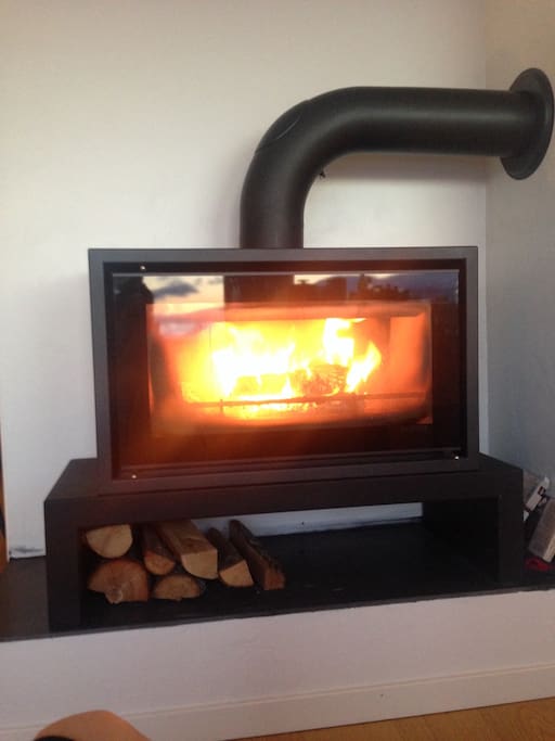 Our fireplace (first floor)