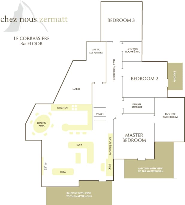 Floorpan of Le Corbassiere