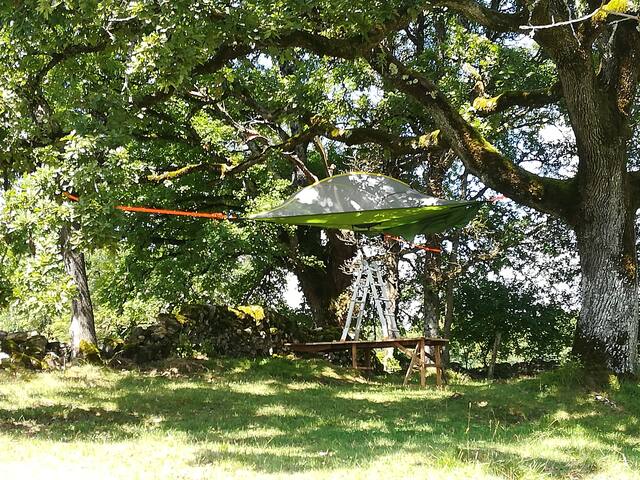 Les tentes dans les étoiles