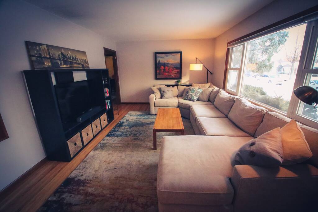 Big, comfy sectional
