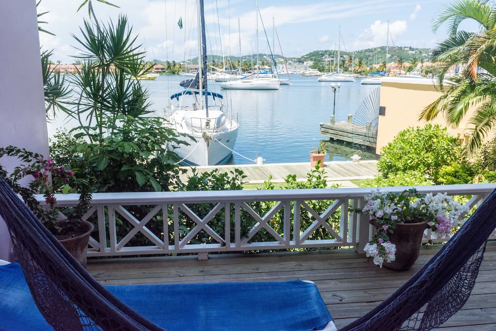 Water-front view from patio