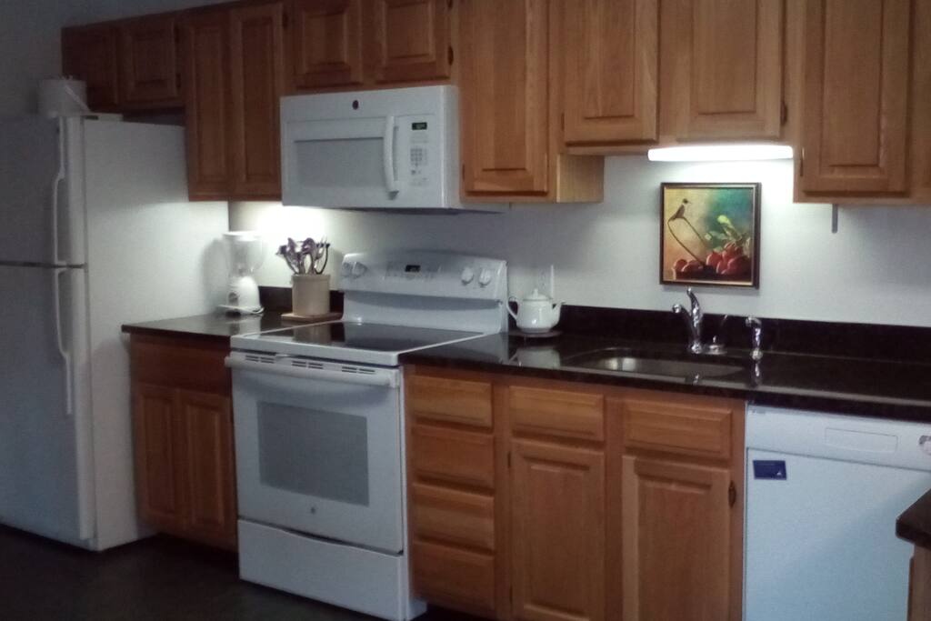 Fully equipped kitchen