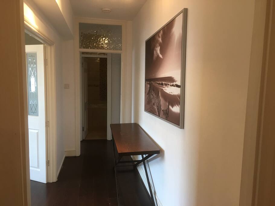 Corridor leading to all rooms