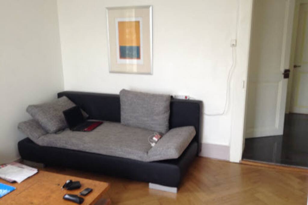 The couch in your room