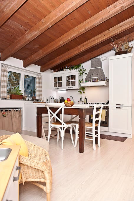 view of the kitchen