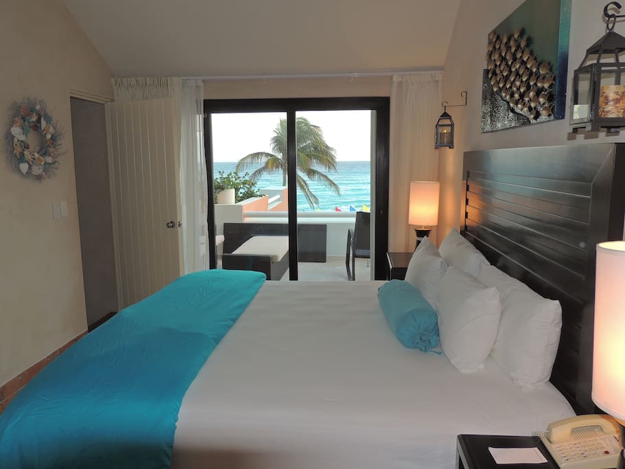 3rd floor bedroom with wrap around balcony