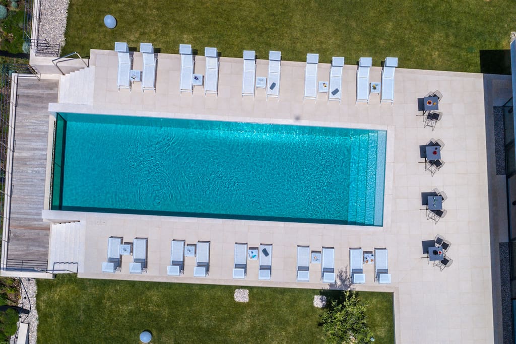 Infinity Pool exclusively only for Golden Rays Resorts' guests