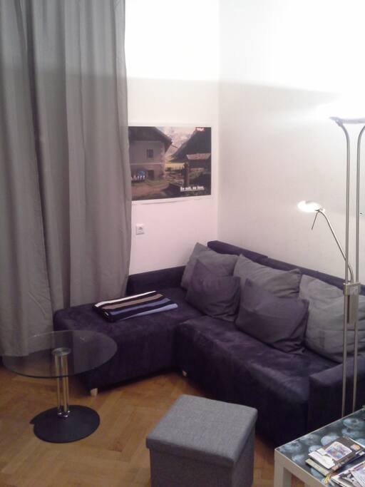 spacious couch