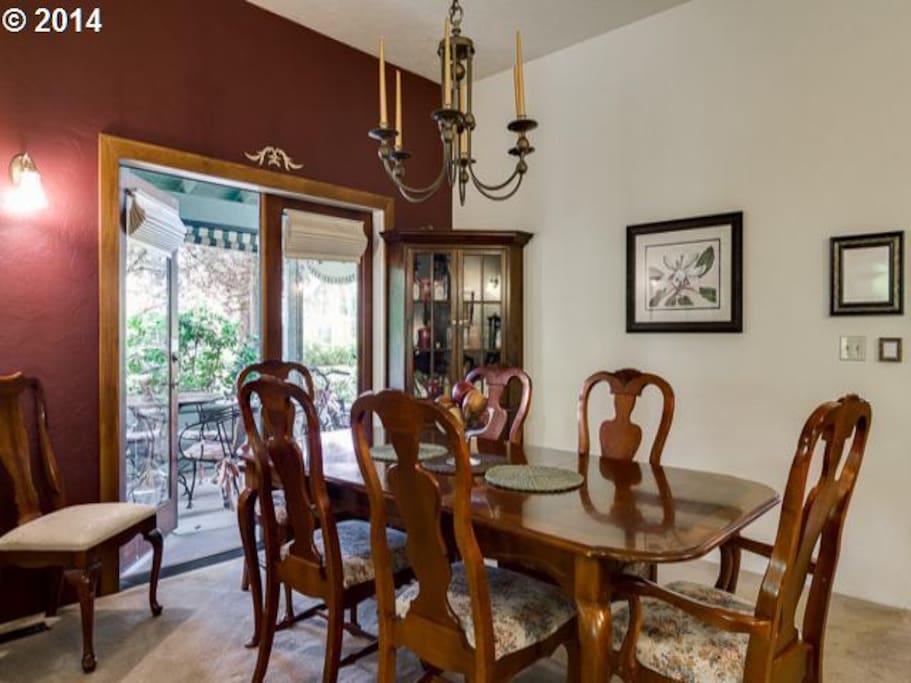 Enjoy a delicious homemade breakfast every morning in our dining room or on the wrap-around porch!