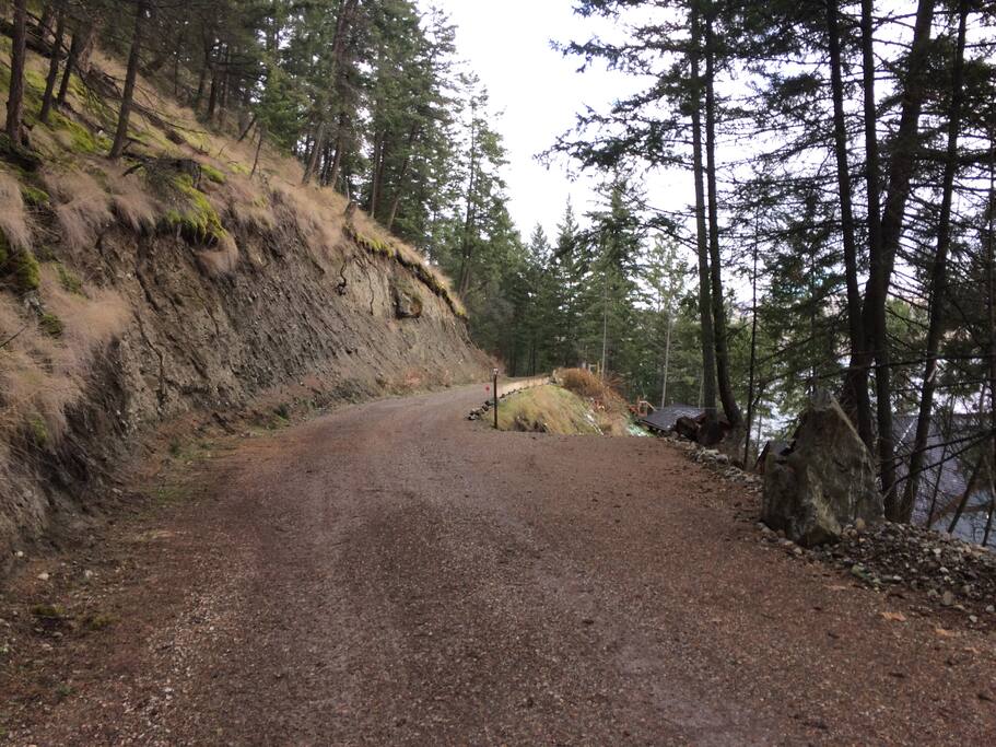 Road to the property