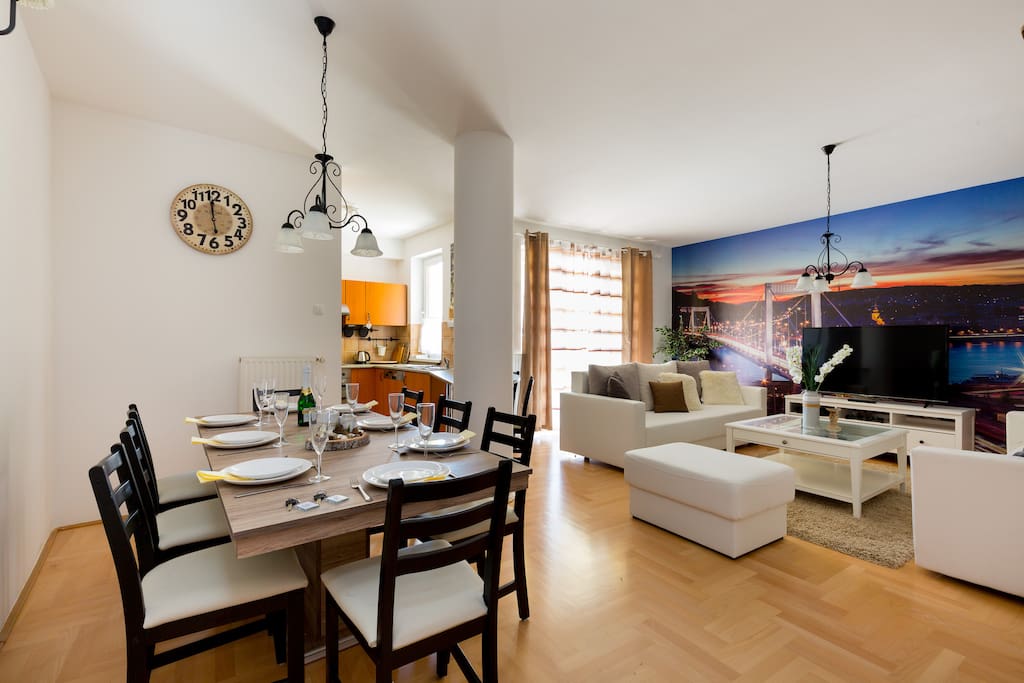 Living room - dining room