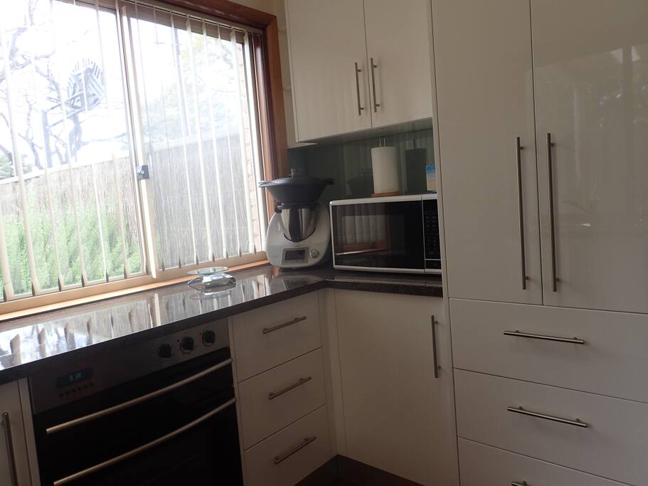 Full use of kitchen with modern appliances