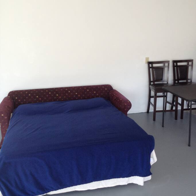 And a lot of space. We also have an air mattress for 2.