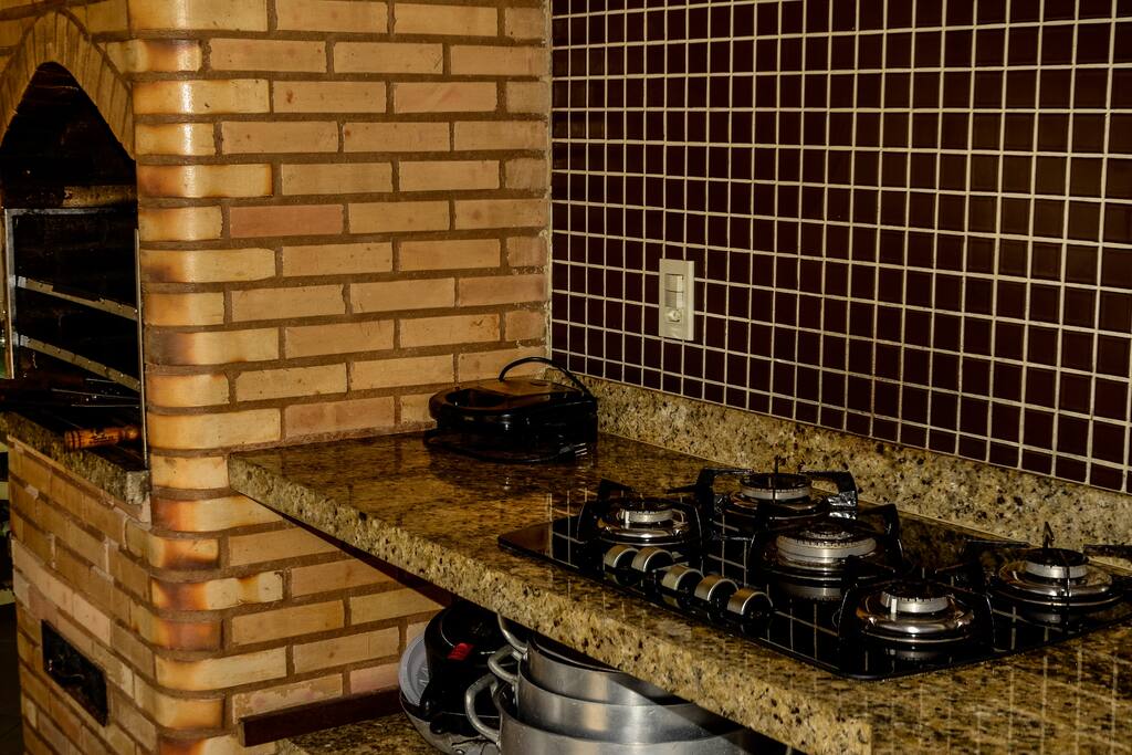 Churrasqueira e Cooktop