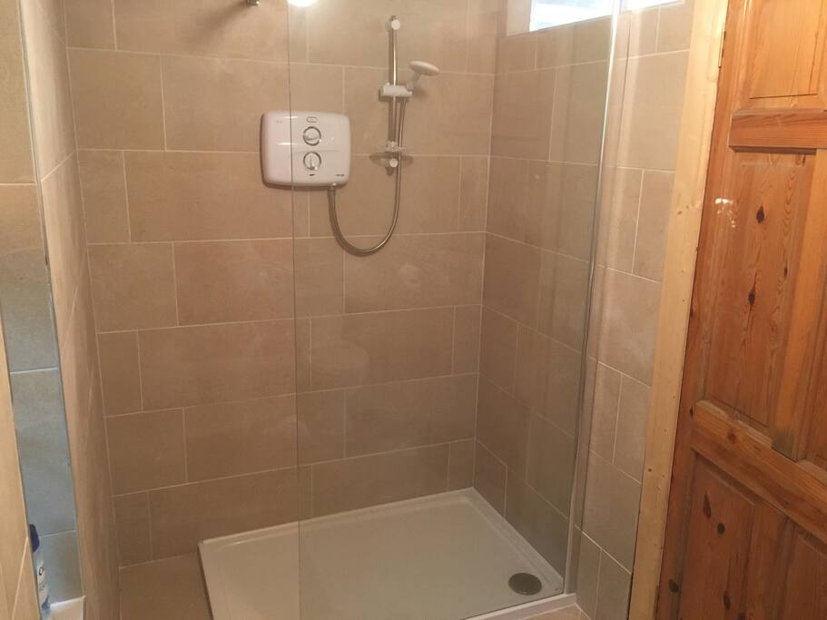 Walk in shower
