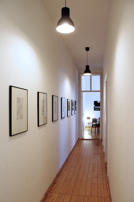 Hallway: Etchings by 1970's East Berlin artist