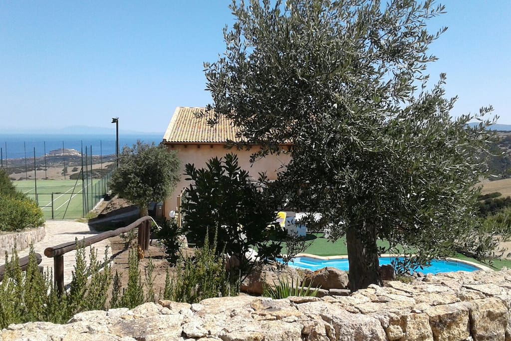 Exterior view Loft Irene with private pool