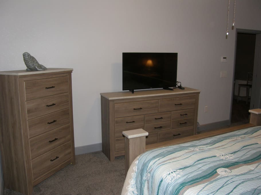 Master Bedroom with TV