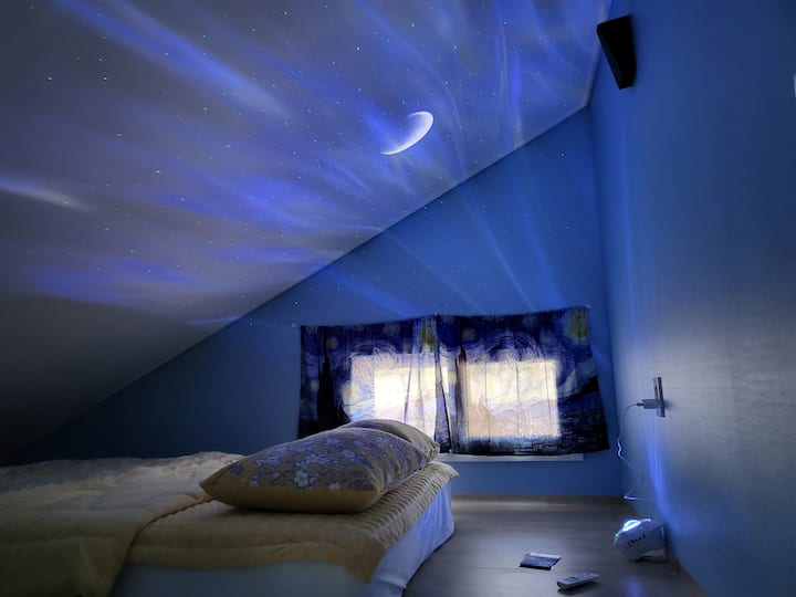 天花板上的极光情绪灯