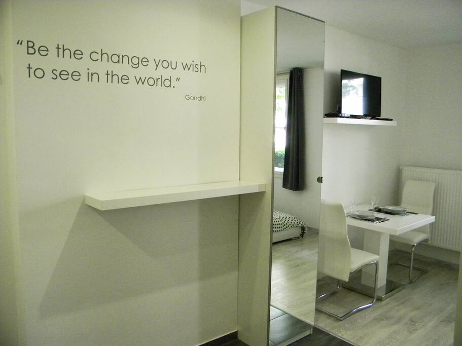 Entrance of the apartment