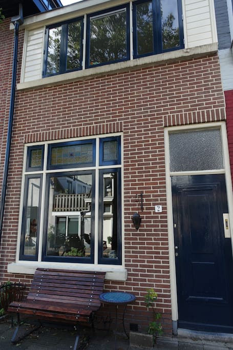 facade of the house