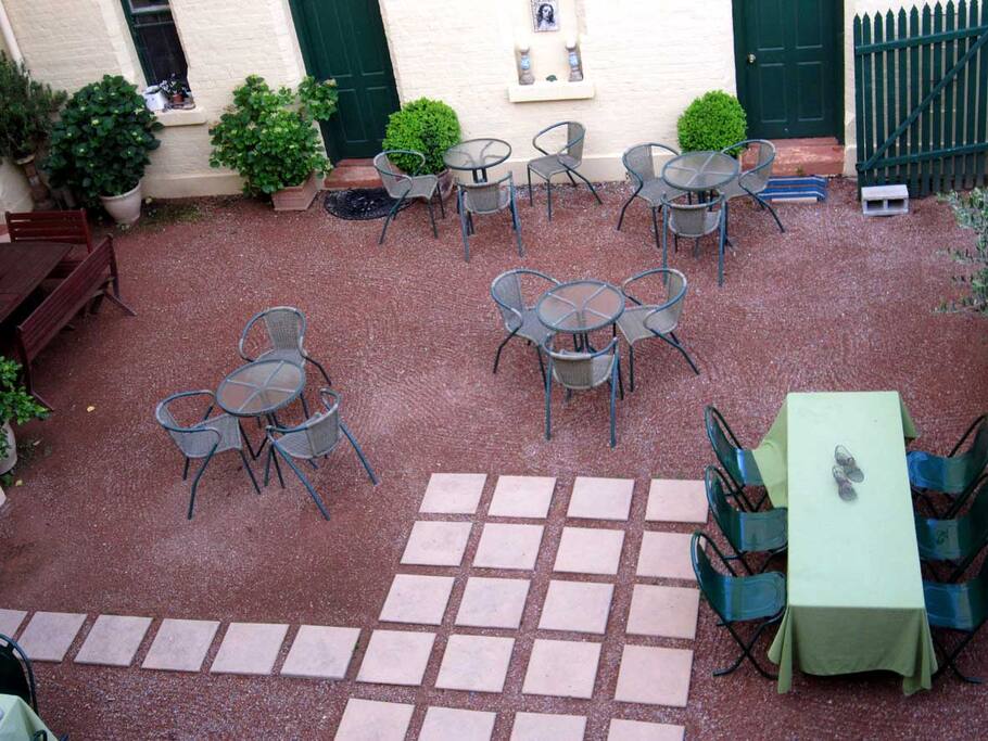 Main courtyard