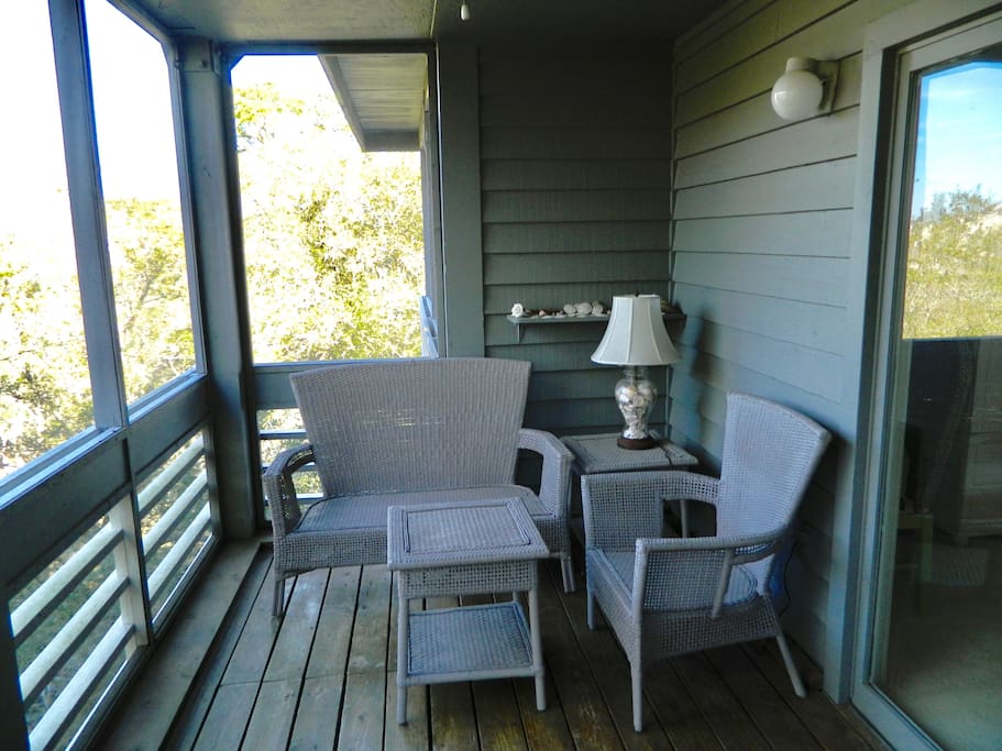 Porch off living room