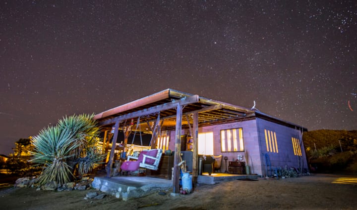 Secluded Joshua Tree Cabin on 22.5 Private Acres