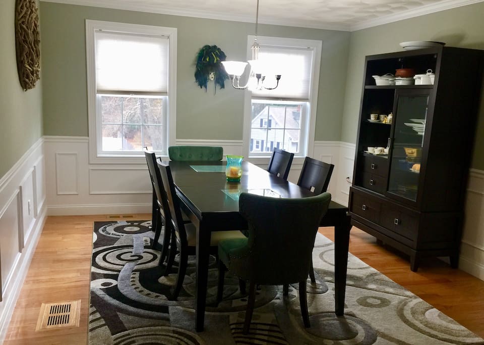 Dining Room to enjoy home cooked meals.