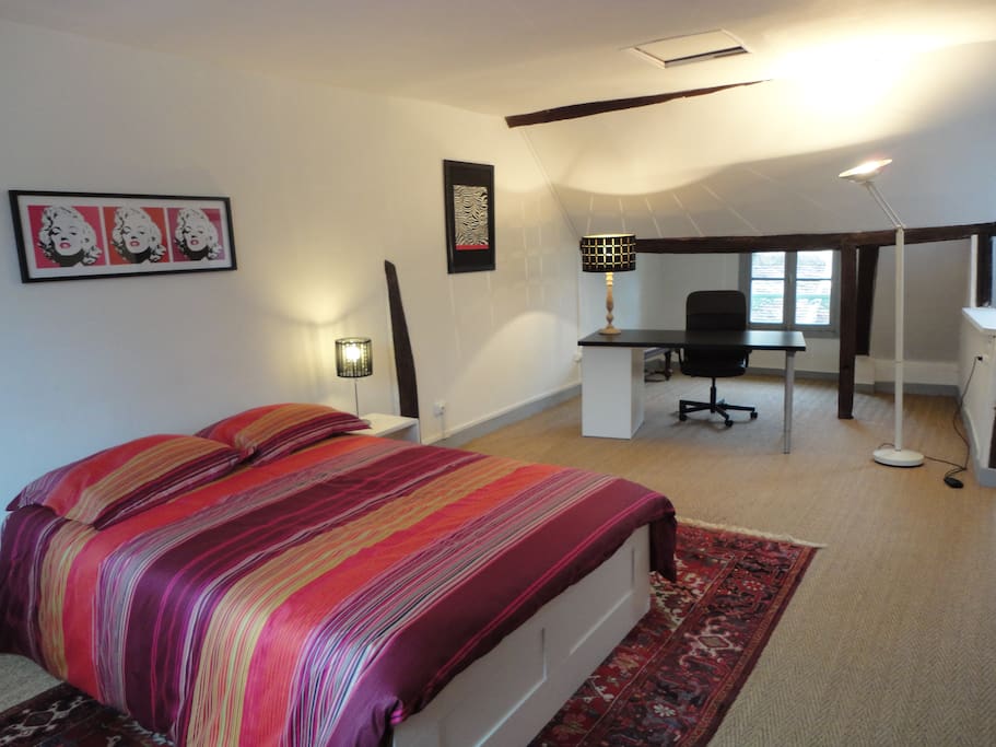 Chambre dernier étage